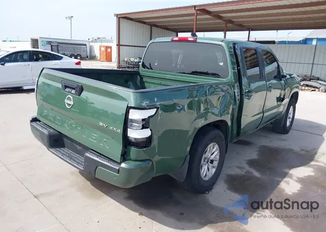 2024 Nissan Frontier Sv 4X4 z USA, uszkodzony, nr VIN 1N6ED1EK7RN605088